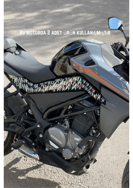 Hologramlı Dekoratif Sticker Motor-Araba-Kask 15CMX30CM (1 Adet)