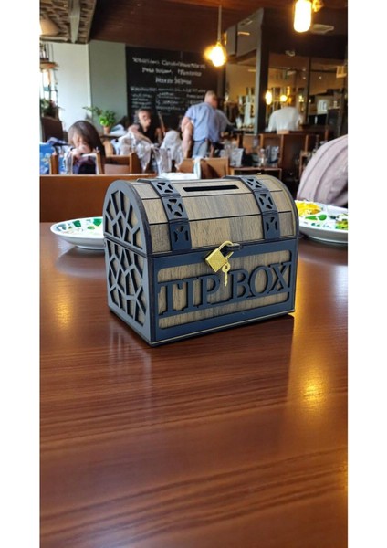 Elite Tip Box Bahşiş Kutusu ve Kumbara Sandık Tipi Tipbox 1 Adet