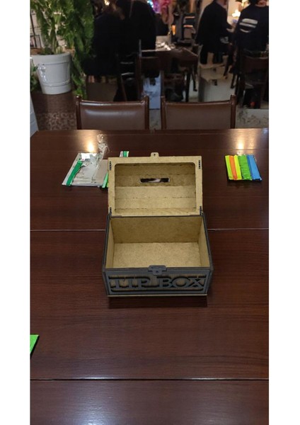 Elite Tip Box Bahşiş Kutusu ve Kumbara Sandık Tipi Tipbox 1 Adet