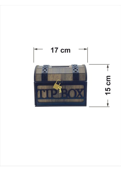 Elite Tip Box Bahşiş Kutusu ve Kumbara Sandık Tipi Tipbox 1 Adet