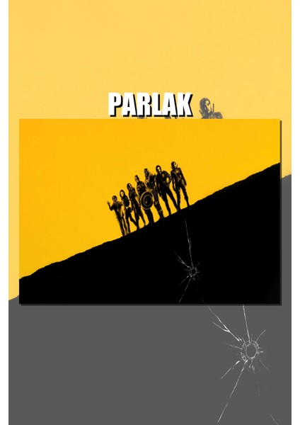 The New Avengers Çerçevesiz Film Poster - Duvar Kağıdı Yüksek Kaliteli Baskı