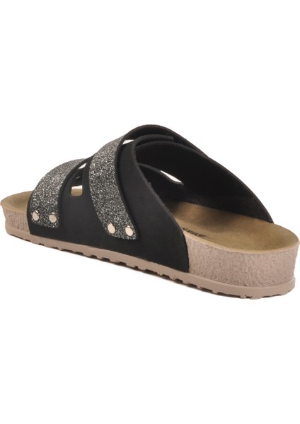 Siyah Hafif Cırtlı Kadın Terlik 20-009 Z fırsatları