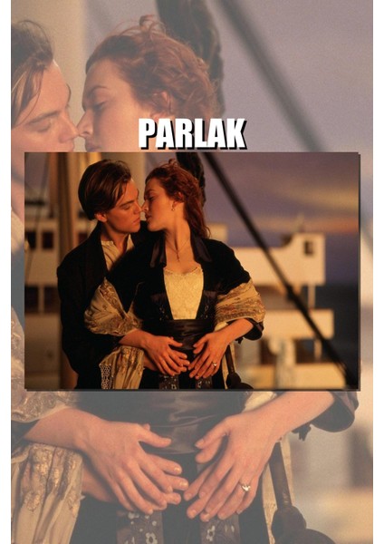 Titanik Çerçevesiz Film Poster - Duvar Kağıdı Yüksek Kaliteli Baskı