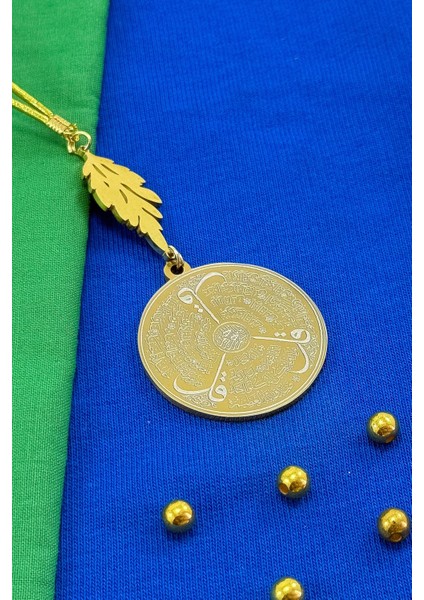 Yaprak Aksesuarlı Ayetel Kürsi Felak Nas Ihlas Komple Paslanmaz Çelik Araba Dikiz Ayna Süsü fiyatları