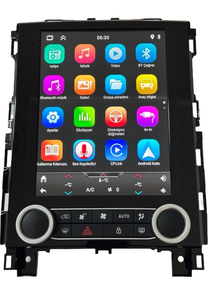 Renault Megane 4 Tesla 2016/2024 4gb Ram 64GB Hafıza Carplay Kamera Android Multimedya