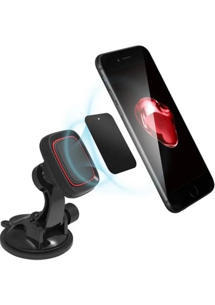 Mıknatıslı Araç Içi Telefon Tutucu Vantuzlu Magnet 360 Derece Telefon Tutucu fiyatları