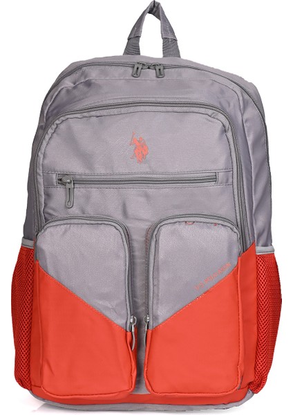 Okul ve Günlük Sırt Çantası plcan24101– Çok Gözlü, Ergonomik Tasarım Turuncu