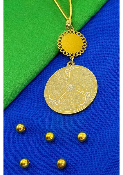 M. Kemal Atatürk Plakalı Komple Paslanmaz Çelik Ayetel Kürsi Felak Nas Ihlas Araba Dikiz Ayna Süsü fiyatları