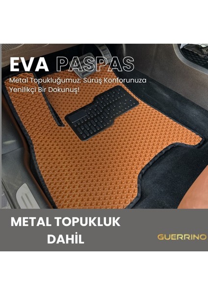 3D Eva Paspas Dacia Sandero Stepway 2020-2024, Su Geçirmez ve Dayanıklı Tasarım
