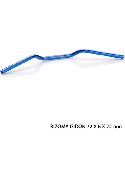Universal Rizoma Gidon Mavi 72 x 6 x 22 mm
