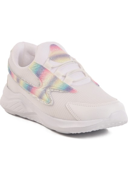 Beyaz Fileli Hafif Kız Çocuk Spor Ayakkabı Archway F modelleri