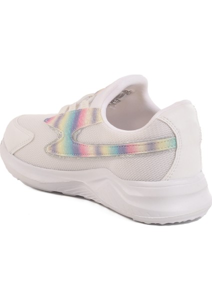Beyaz Fileli Hafif Kız Çocuk Spor Ayakkabı Archway F fırsatları