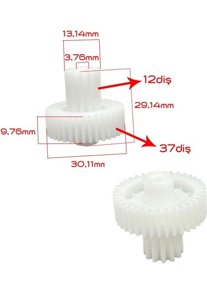 Aura Uyumlu Magic 1000 Type 106 Doğrayıcı Çift Dişli fiyatları