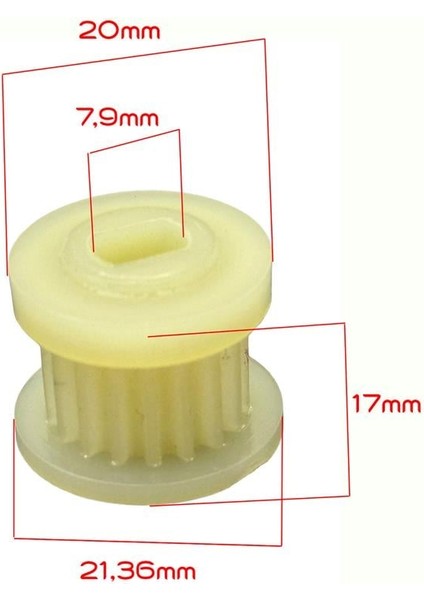 Arzum Uyumlu AR444 Proset Mutfak Robotu Kayış Dişlisi fiyatları