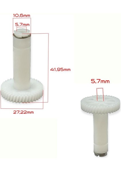 Arzum Uyumlu AR1037, AR1047 Mixxi ve Arçelik Uyumlu K 1434, K 8160 Mk Uyumlu Mikser Çırpıcı Dişlisi fiyatları