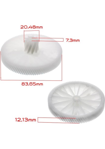 Braun Uyumlu G1300 Kıyma Makinası Motor Dişlisi Kaplini - 67000900 fiyatları