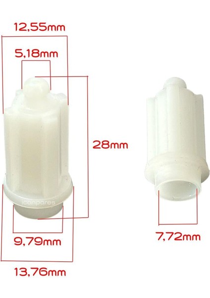Fakir, Tefal, Moulinex Uyumlu Doğrayıcı Çırpıcı Dişlisi Uzun (Ölçülere Dikkat Ediniz) fiyatları