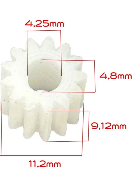 Bir Çok Marka Ile Uyumlu Blender Motor Mil Dişlisi D Girişli fiyatları