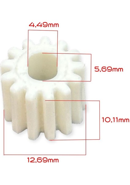 Bir Çok Marka Ile Uyumlu Blender Motor Mil Dişlisi U Girişli fiyatları