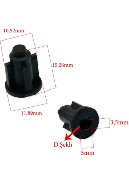 Sinbo Uyumlu Blender Hazne Kapağı Için Kavrama Dişlisi (Ölçülere Dikkat Ediniz) fiyatları
