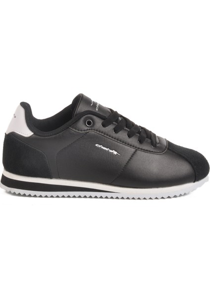 Siyah Beyaz Unisex Spor Ayakkabı Cortona G