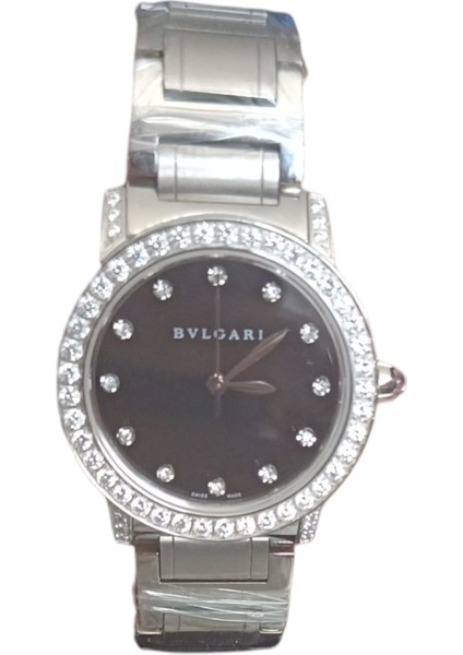 Saat, 33MM Sedef Saat, Bvlgari Sedef Otomatik Kadın Saati Model BBL33WSD, Kadın Kol Saati