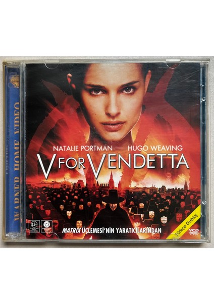 Vfor Vendetta VCD (Orjnal Dönem Baskı Vcd)