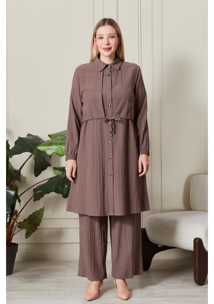 Kadın Büyük Beden Bolerolu 2'li Takım