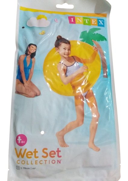 Wet Set Şefaf Deniz Havuz Simidi 76 cm modelleri