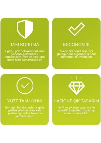 S500 Dynamic Gözlük (Şeffaf) Baymax fırsatları