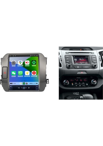 Kia Sportage Tesla 2011/2015 8gb Ram 128GB Hafıza Carplay Kamera Android Multimedya