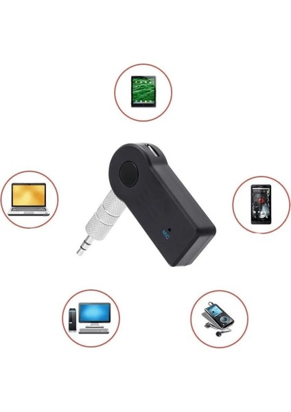2 Yıl Araç Içi Bluetooth Dönüştürcü, Müzik ve Ses Sistemine Uyumlu, Kolay Kullanım