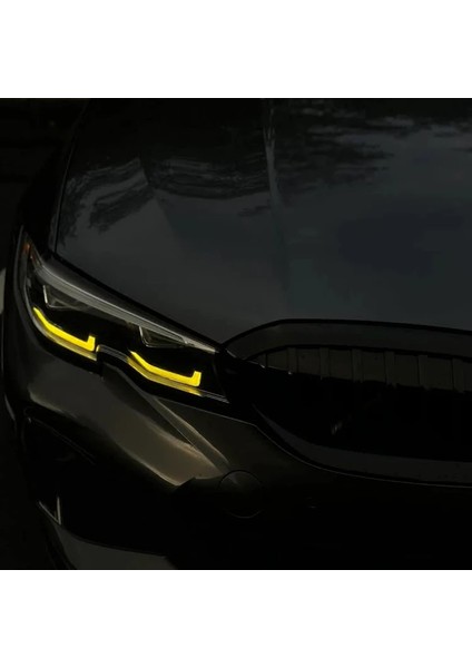 Bmw G20 3 Serisi 2018-2019 Yellow Drl LED (Lazer Olmayan Model)
