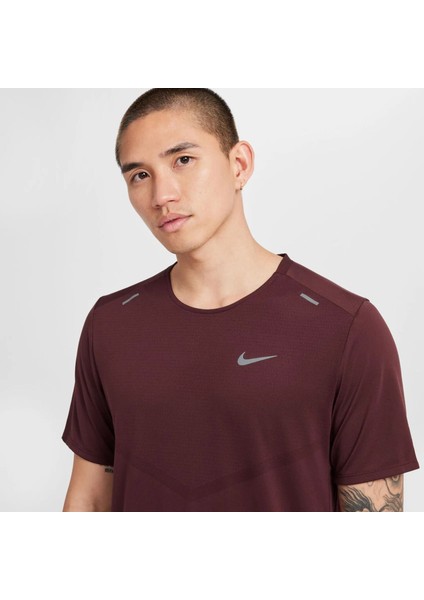 Dri-Fıt Rise 365 Ss Erkek Bordo Spor Tişört CZ9184-662 Bordo - S