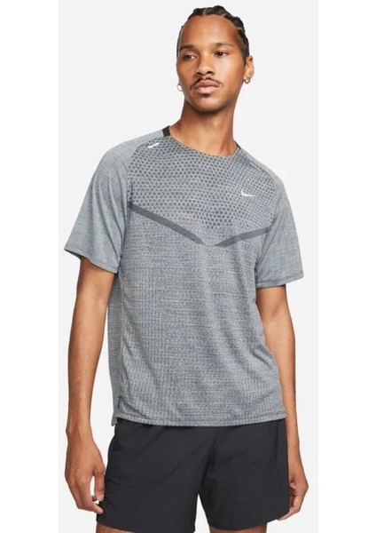 Dri-Fit Adv Techknit Ultra Ss Erkek Tişört - DM4753-010 Gri - M