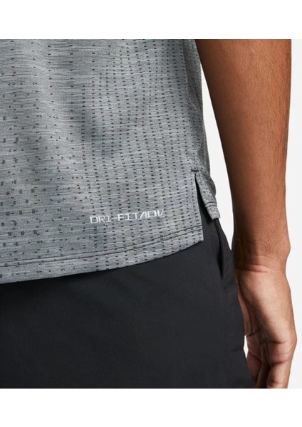 Dri-Fit Adv Techknit Ultra Ss Erkek Tişört - DM4753-010 Gri - M