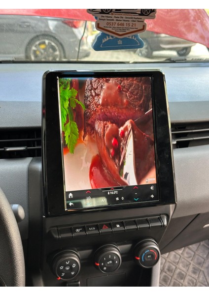 Renault Clio 5 Tesla 2019/2024 8gb Ram 128GB Hafıza Carplay Kamera Android Multimedya modelleri