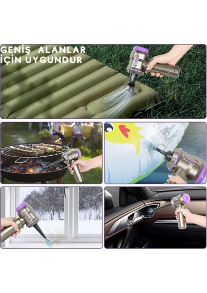 7’li Çok Fonksiyonlu Kablosuz El ve Araç Süpürgesi, Satıcıyla Iletişime Geçin