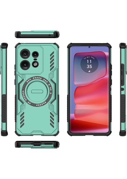 Motorola Edge 50 Pro Manyetik Telefon Kılıfı, Güçlü Manyetik Isı Dağılımı Telefon Kılıfı Kapağı Motorola Edge 50 Pro (Yurt Dışından) fiyatları