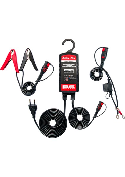 BS15 - Akıllı Otomatik Akü Şarj Cihazı 12V 1.5A