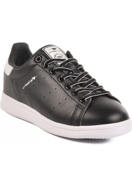 Siyah Beyaz Memory Foam Unisex Spor Ayakkabı Forever G