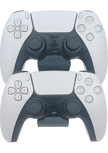 PS5 2'li Dualsense Oyun Kol Standı Joystick Tutucu Siyah Renk