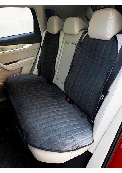 Tesla Model Y Tay Tüyü Cepli Oto Koltuk Koruyucu Kılıf Iyon Serisi Siyah- fiyatları