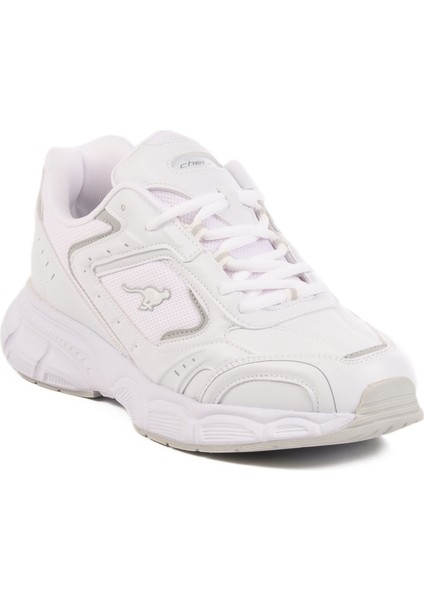 Beyaz Fileli Memory Foam Unisex Spor Ayakkabı Saturn M