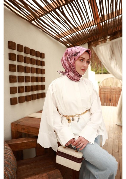 Twill Ipek Eşarp 11465-37