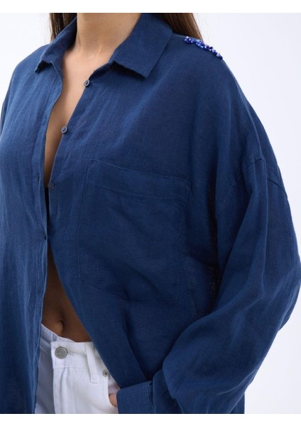 7399 Gömlek-Lacivert