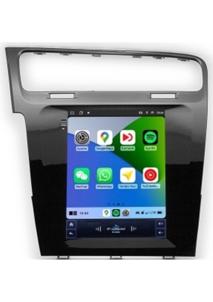 Volkwagen Golf 7 Tesla 2013/2021 4gb Ram 32GB Hafıza Carplay Kamera Android Multimedya fiyatları