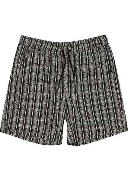 Taxer Jacquard Street Way Erkek Günlük Şort EQYWS03893-BLSW Siyah