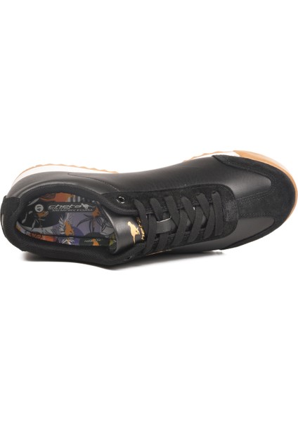 Siyah Krep Memory Foam Erkek Spor Ayakkabı Peru M