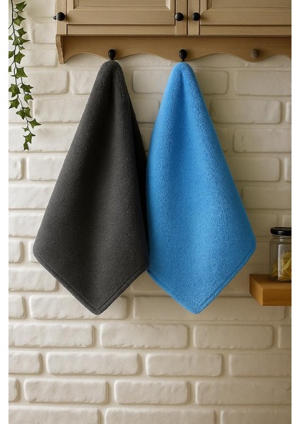 2 ‘li Mikrofiber Havlu, Mutfak Havlusu Kurulama Bezi,yüksek Su Emici, Araba Havlusu, Kurulama Bezi